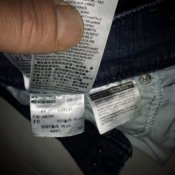 Levi's semi~stone washed ankle leggings size 8P•L29"×W29" - Picture 10 of 12